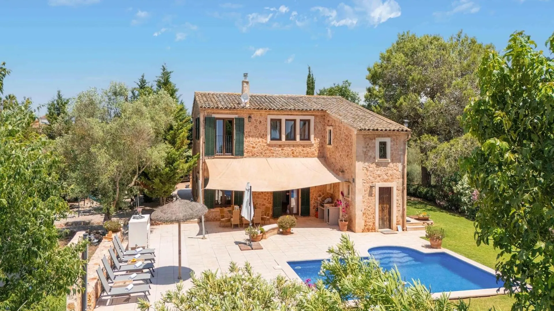 度假居 Finca Kiana In Santa Eugenia - Your Child-Friendly Holiday Finca On Mallorca 森瑟勒斯