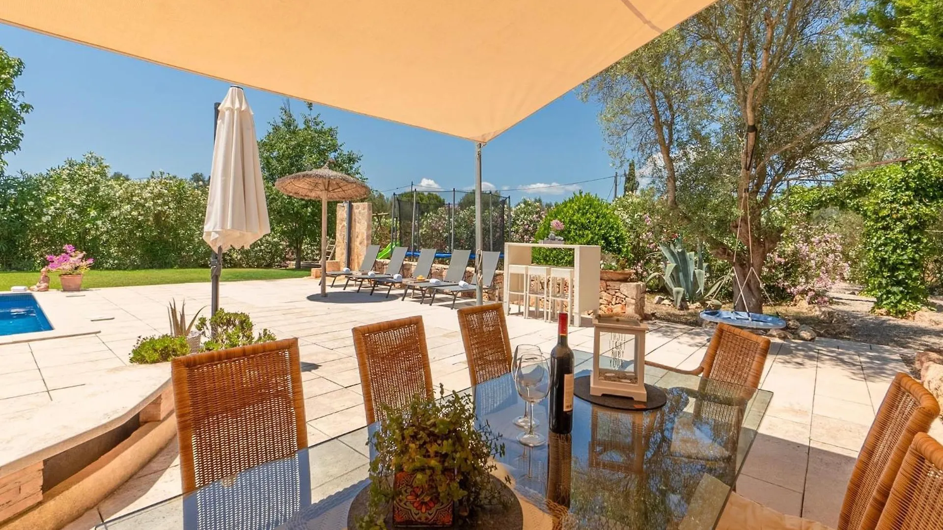 度假居 Finca Kiana In Santa Eugenia - Your Child-Friendly Holiday Finca On Mallorca 森瑟勒斯 西班牙