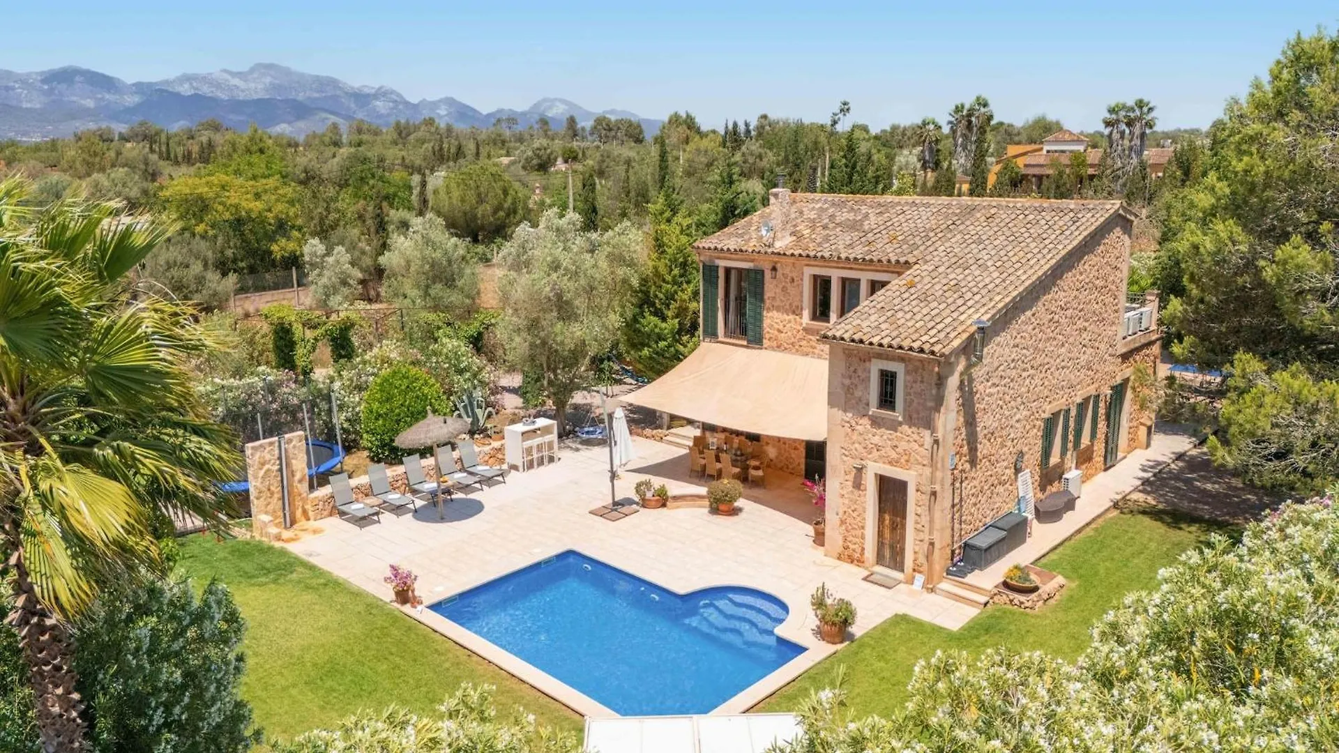 Finca Kiana In Santa Eugenia - Your Child-Friendly Holiday Finca On Mallorca 森瑟勒斯